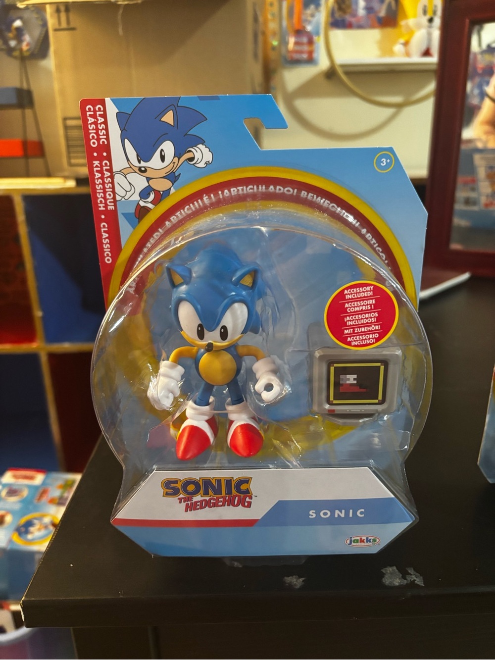 Sonic the Hedgehog Classic Sonic Action Figure - Jakks Pacific